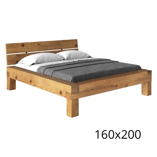 Postel CURBY 160x200 lak