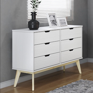 Komoda BONITO 3 bílá