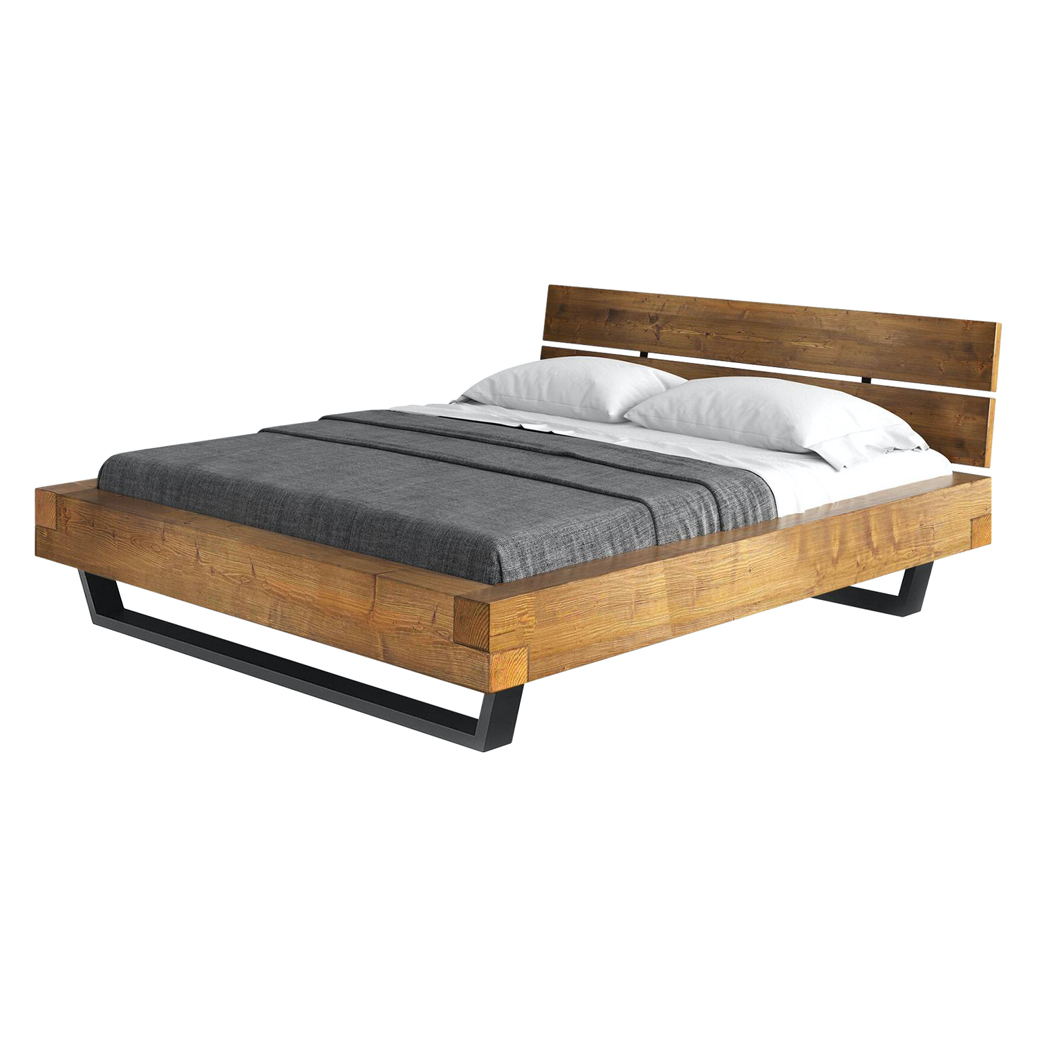 Postel CURBY 180x200 kov vintage lak
