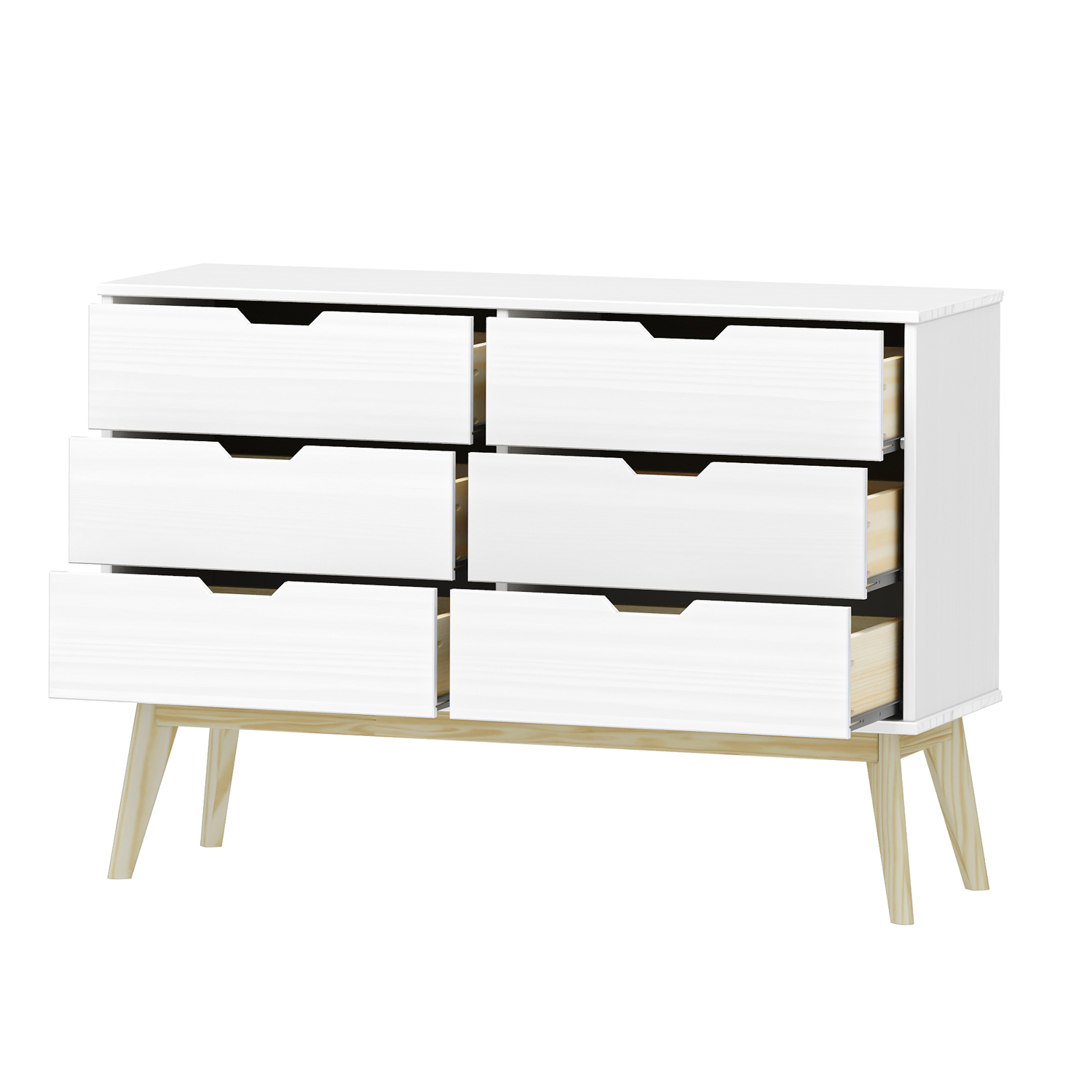 Komoda BONITO 3 bílá