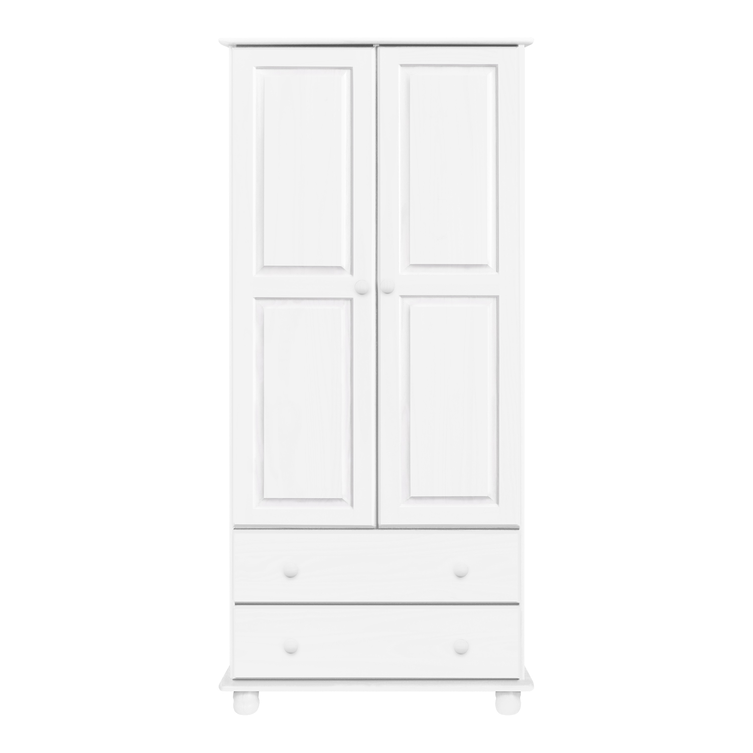 Skříň 2-dveřová 8850B bílá