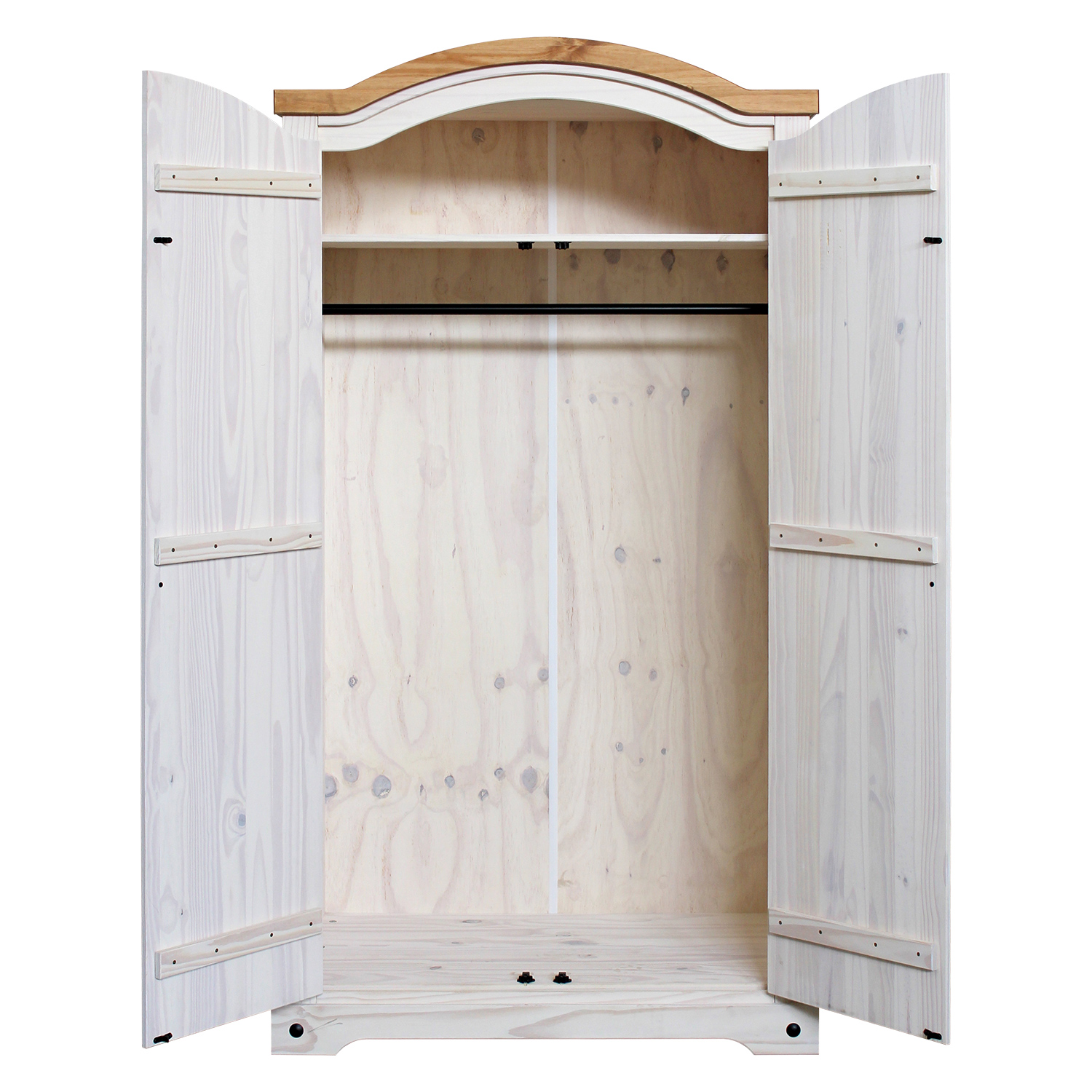 Skříň CORONA 162830 bílý vosk