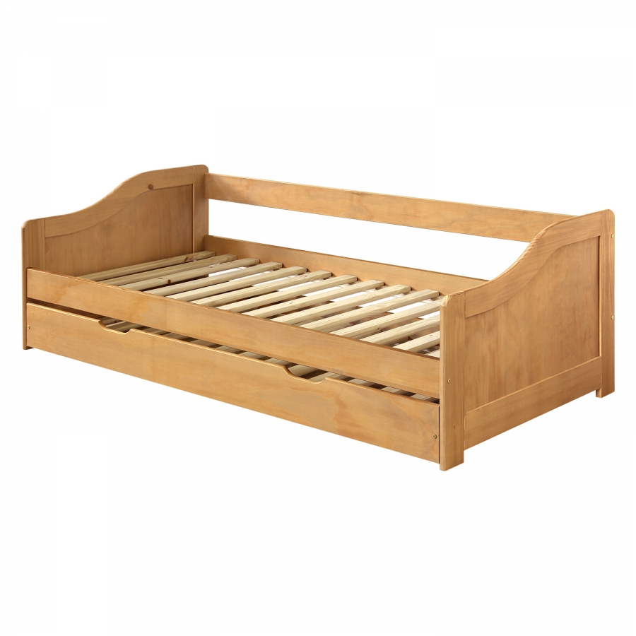 Postel LAURA 90x200 s přístýlkou vosk