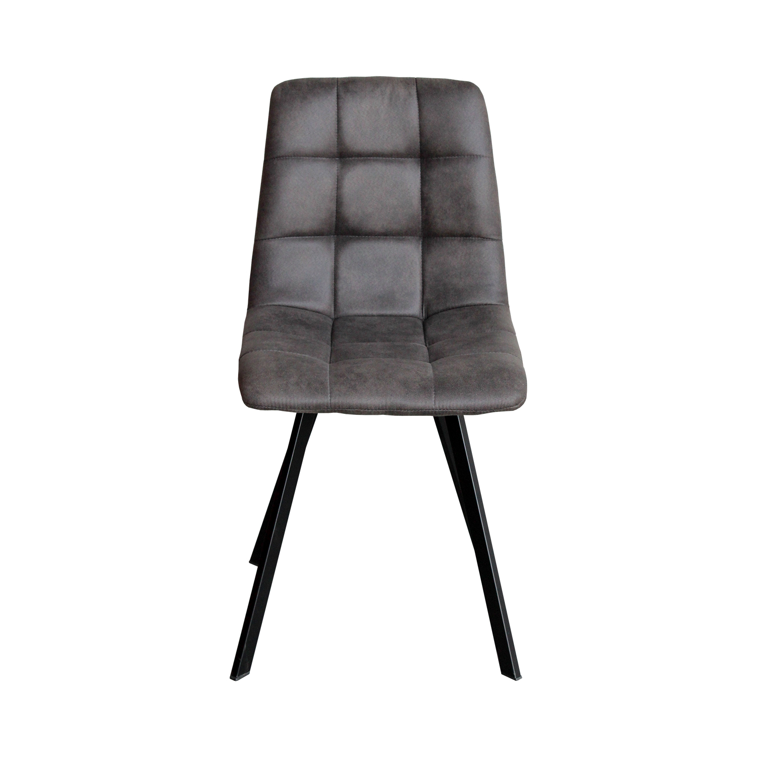 Jídelní židle BERGEN šedé mikrovlákno