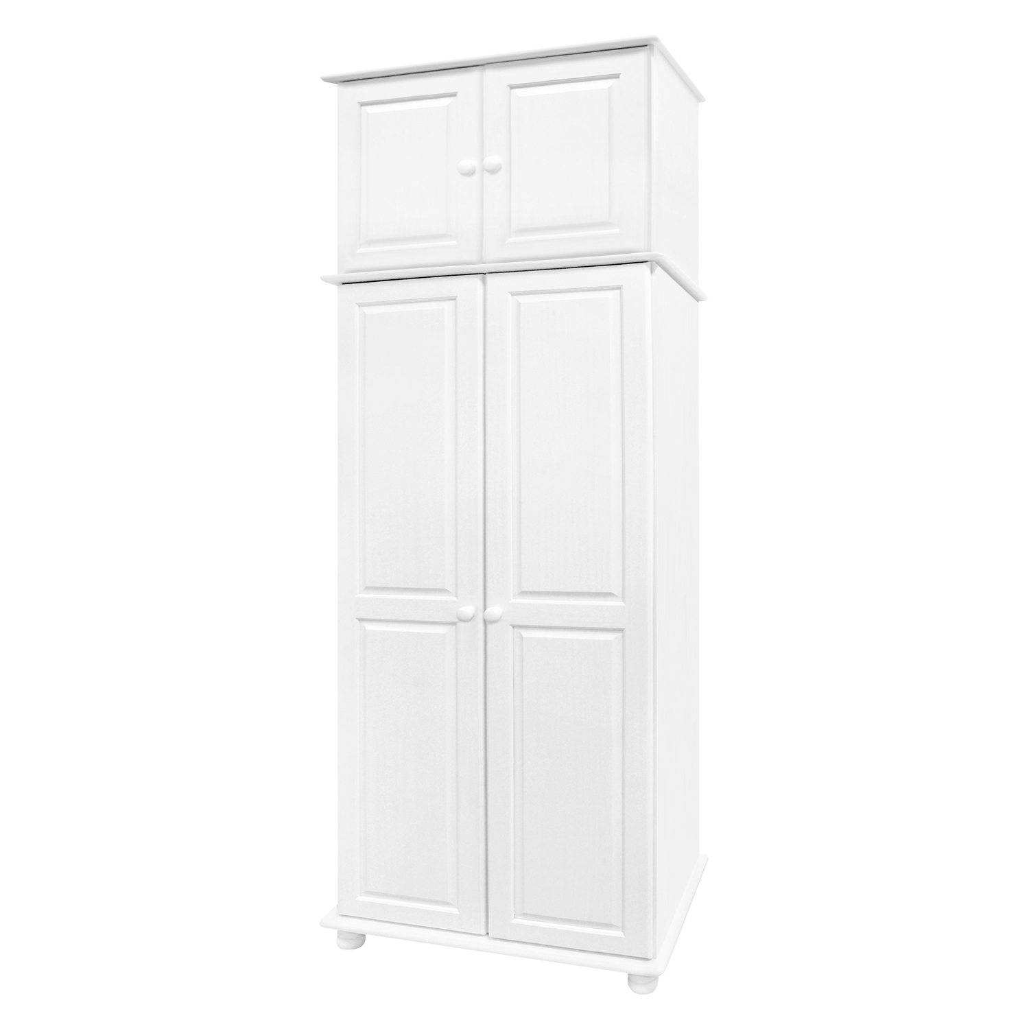 Skříň 2-dveřová 8860B bílý lak