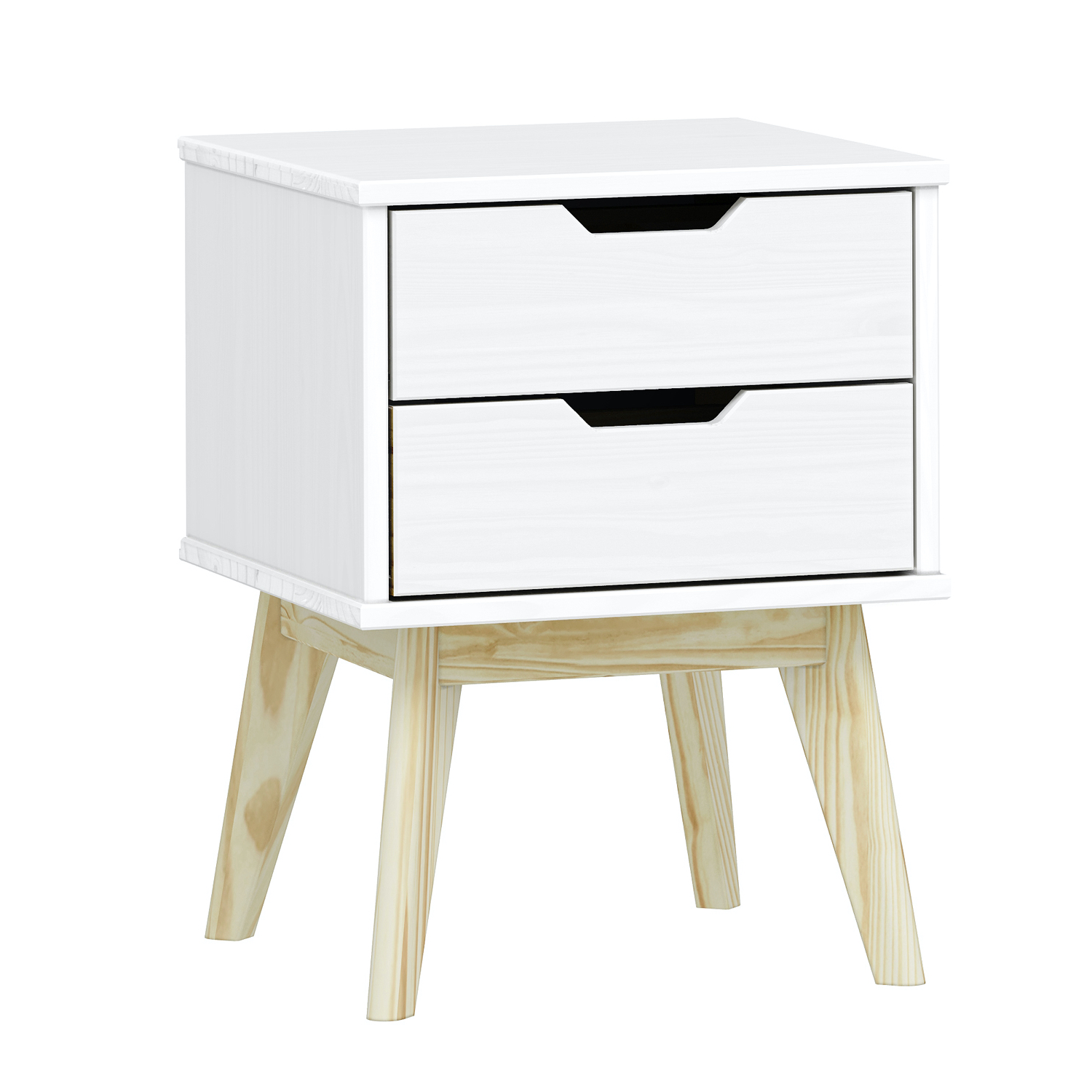 Noční stolek BONITO 2 bílý