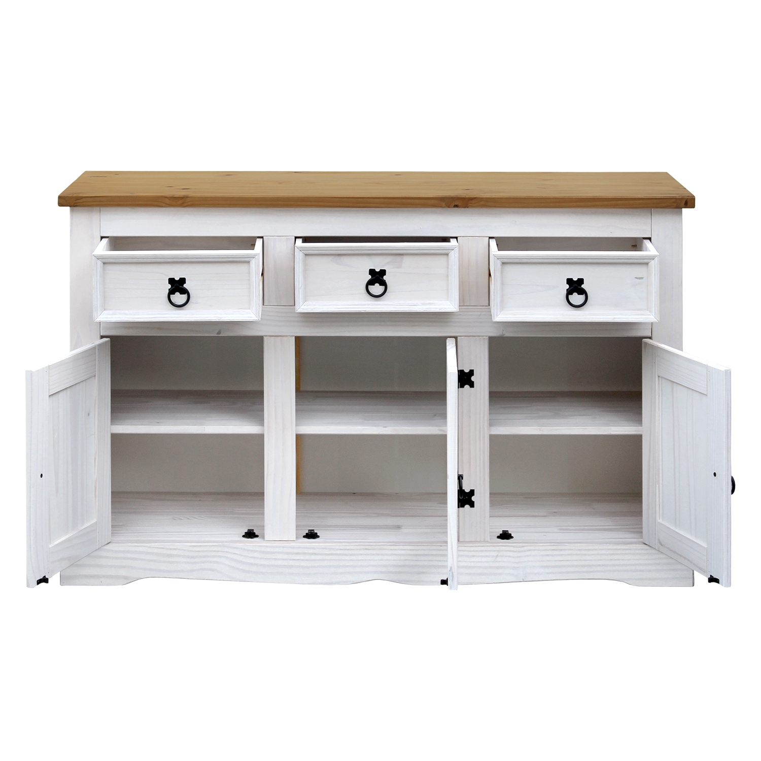 Komoda CORONA bílý vosk 1639B