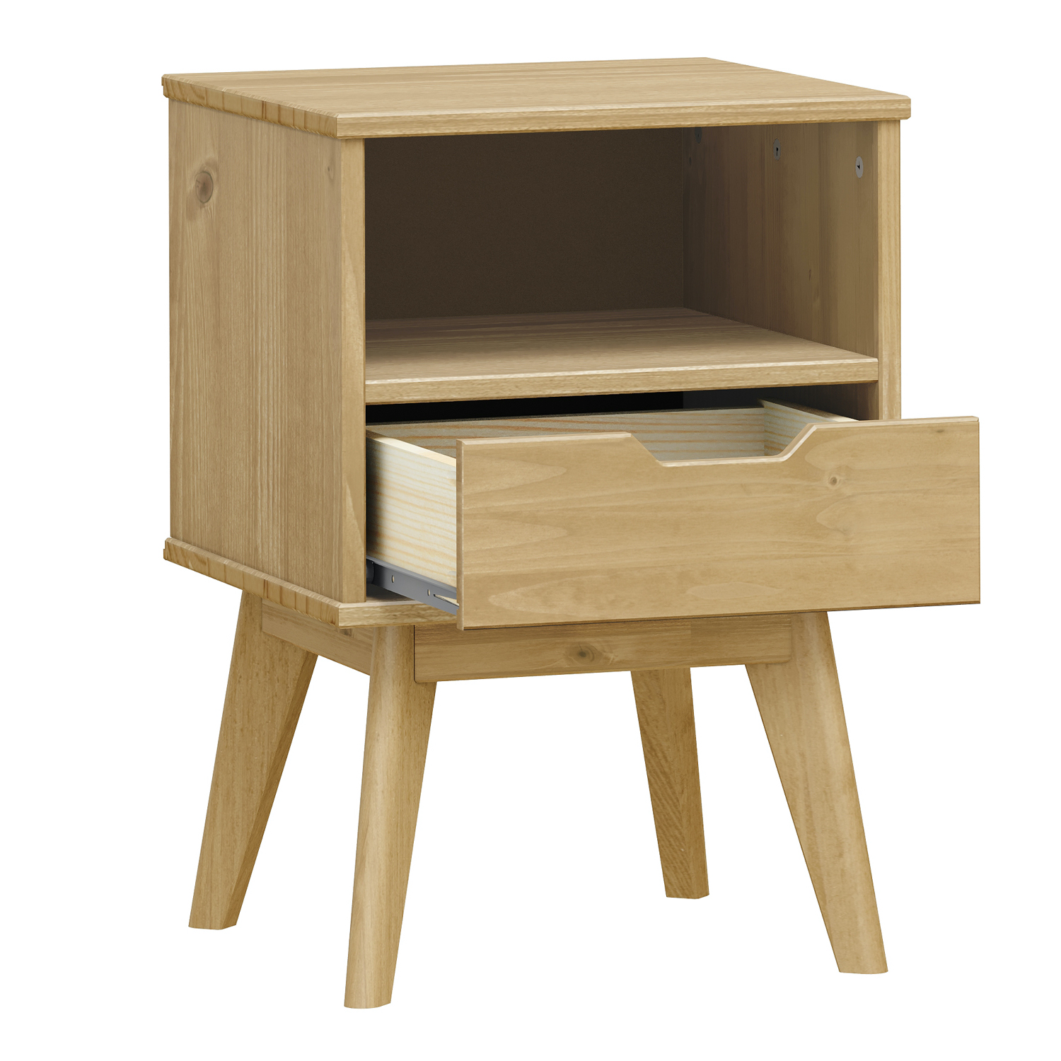 Noční stolek BONITO 1 vosk