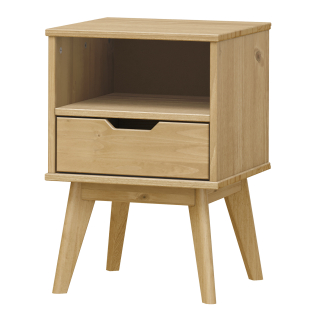 Noční stolek BONITO 1 vosk