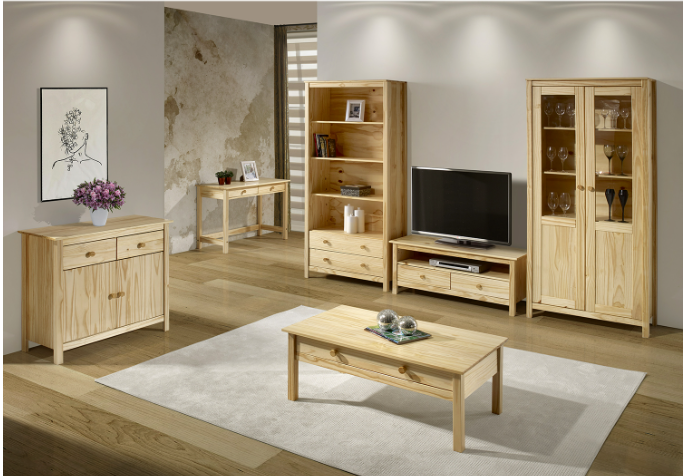 Konferenční stolek z masivu